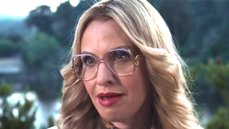 ECU of Leslie Grossman as Margaret Booth