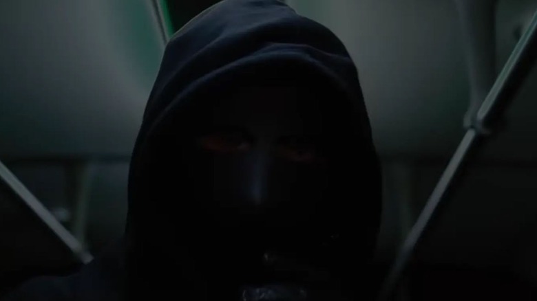 The Reaper looking down on victim