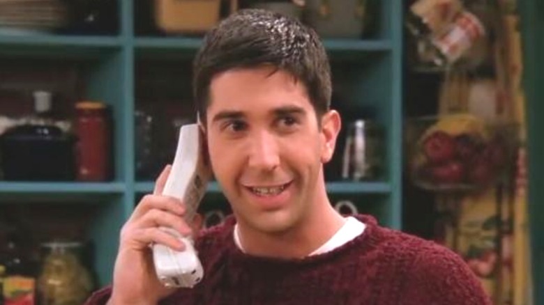 Ross smiling on Friends