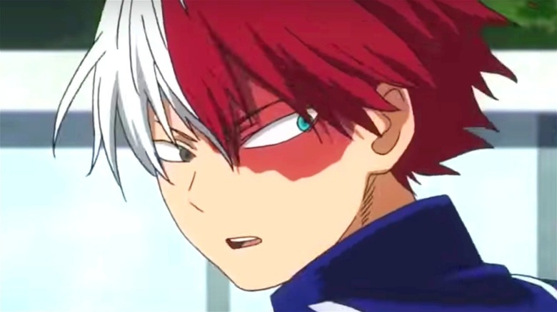 My Hero Academia Todoroki Glance