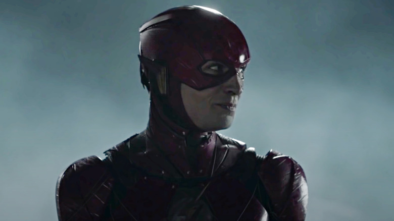 Ezra Miller as the Flash in Peacemaker