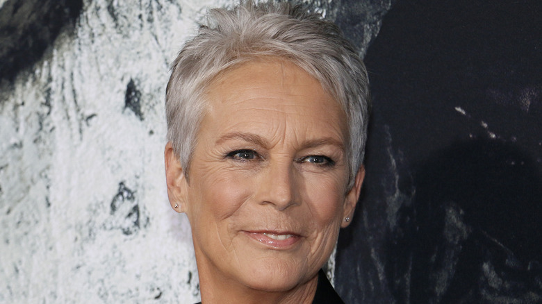 Jamie Lee Curtis smiling