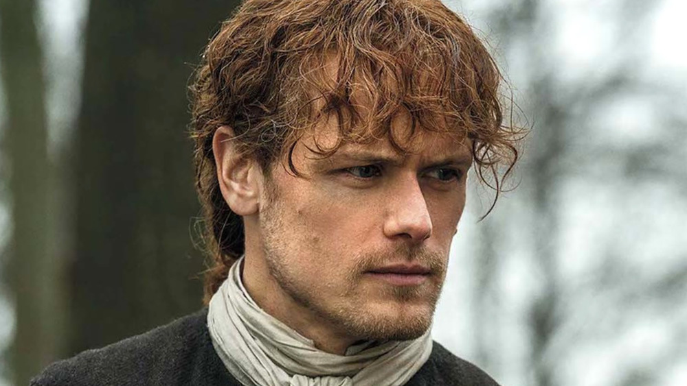 Jamie Fraser looking away