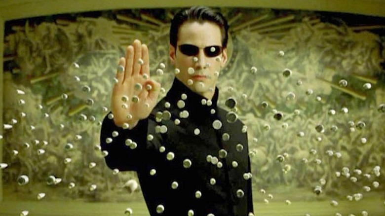Neo in the Matrix