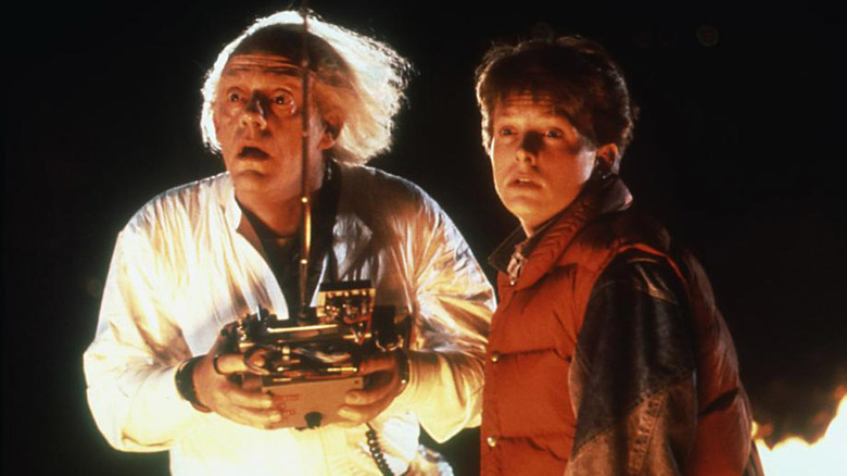 Doc Brown Marty McFly remote control