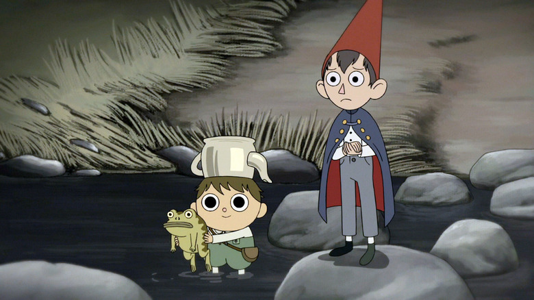 Greg and Wirt in a river