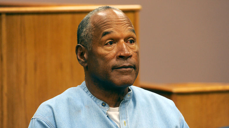 O.J. Simpson in court