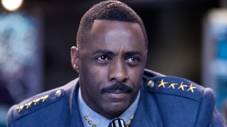 Idris Elba in uniform