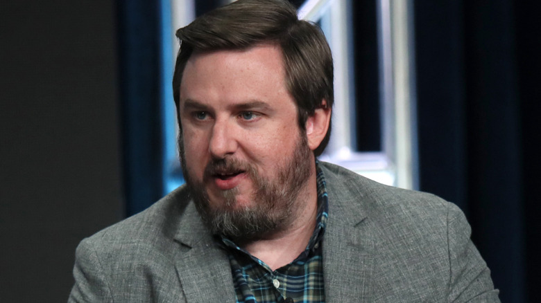 Travis Beacham answering a question