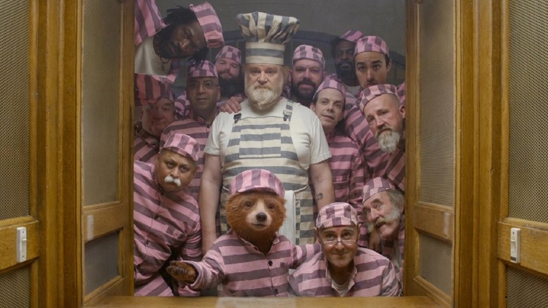 Paddington Bear smiling