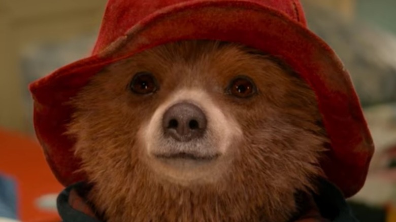 Paddington wearing hat 