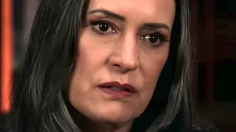 Paget Brewster playing Prentiss