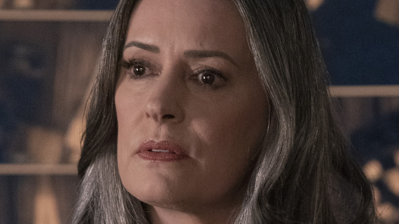 Emily Prentiss staring ahead