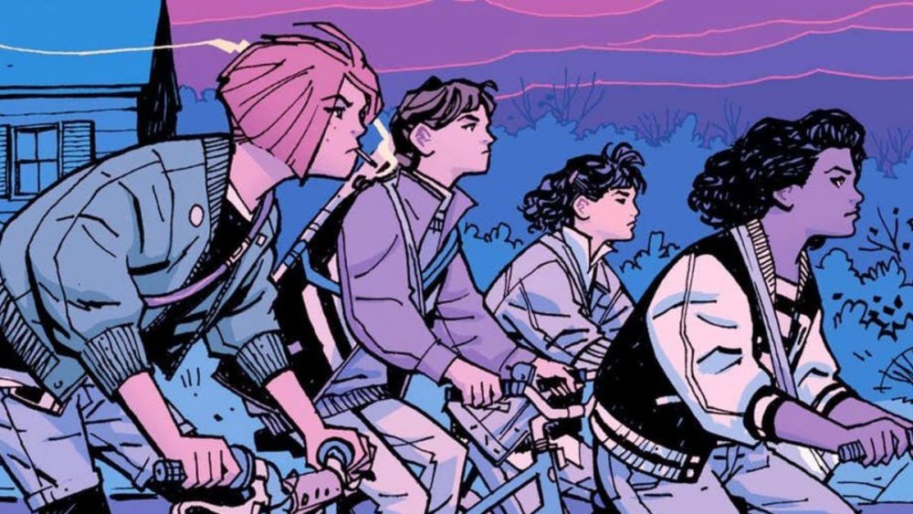 From Brian K. Vaughan's Paper Girls 