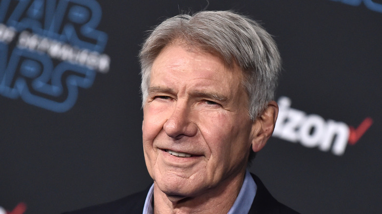 Harrison Ford smiling