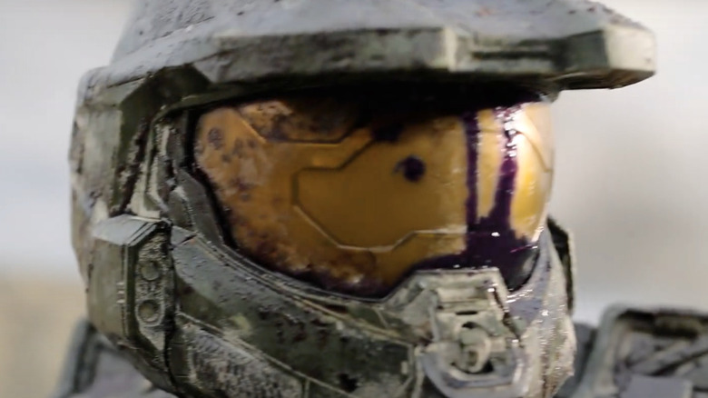 Master Chief looks beaten up