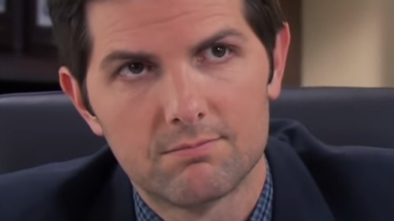 Ben Wyatt head cocked