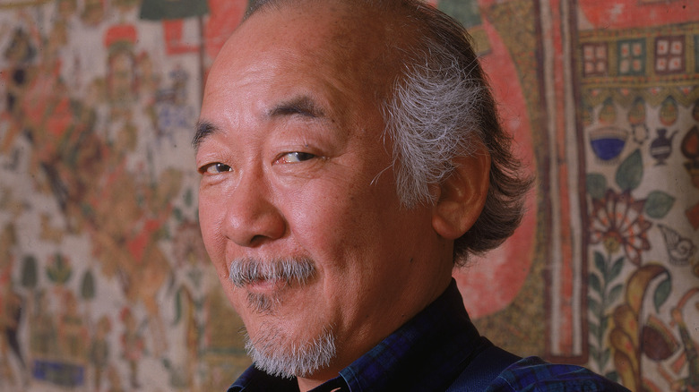 Pat Morita smiling