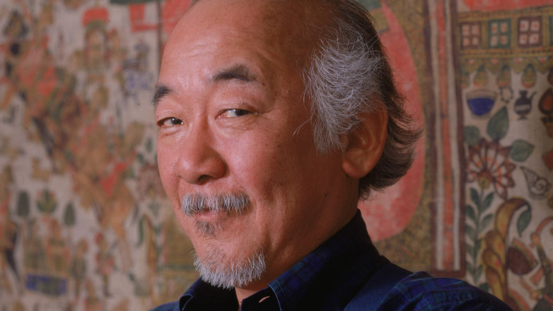 Pat Morita smiling