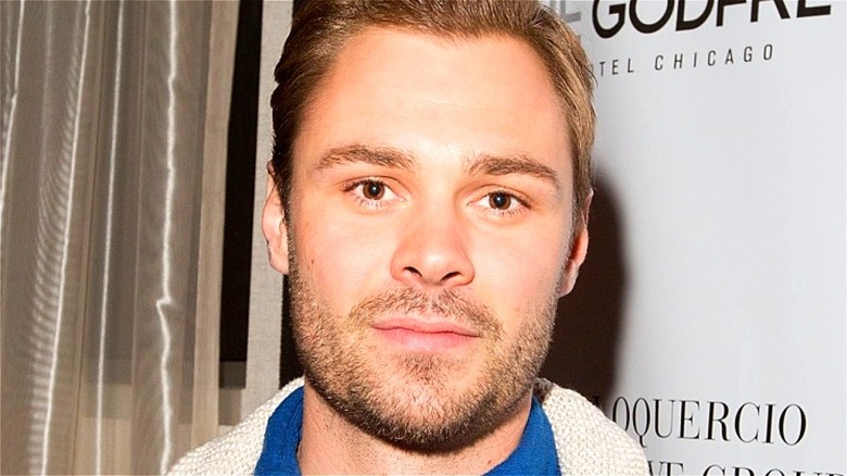 Patrick Flueger Face Cardigan