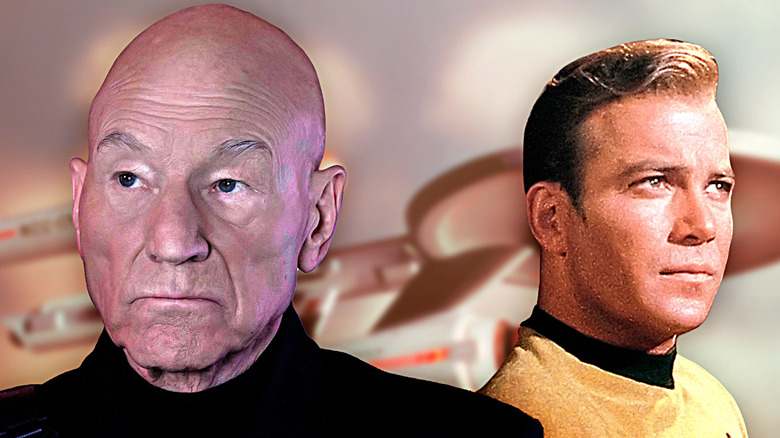 Captains Picard and Kirk
