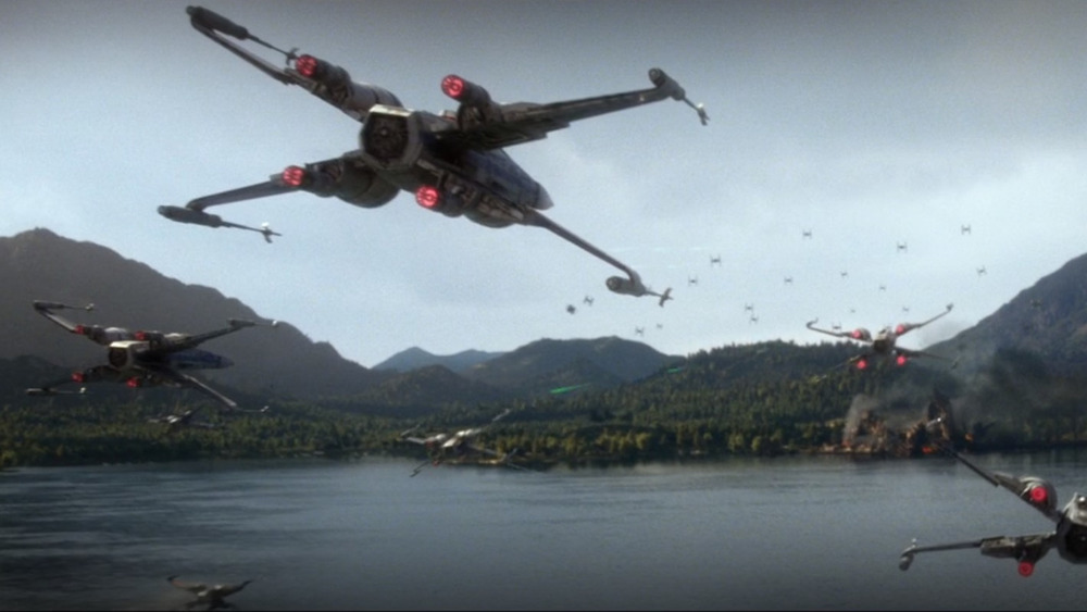 X-Wings in Star Wars: The Force Awakens