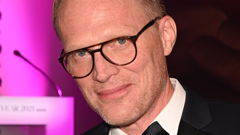 Paul Bettany wearing glasses