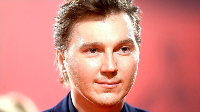 Paul Dano grinning