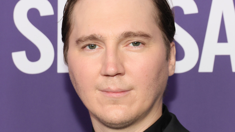 Paul Dano smiling at event