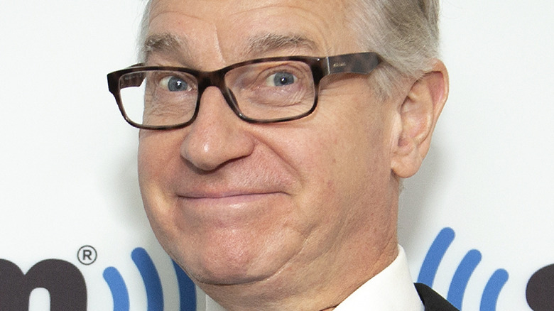 Paul Feig smirking at event