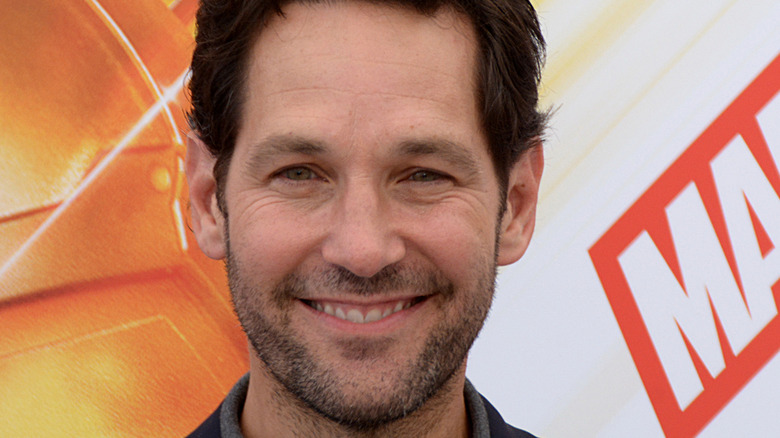 Paul Rudd smiling Marvel red carpet