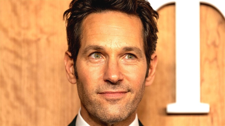 Paul Rudd smirking