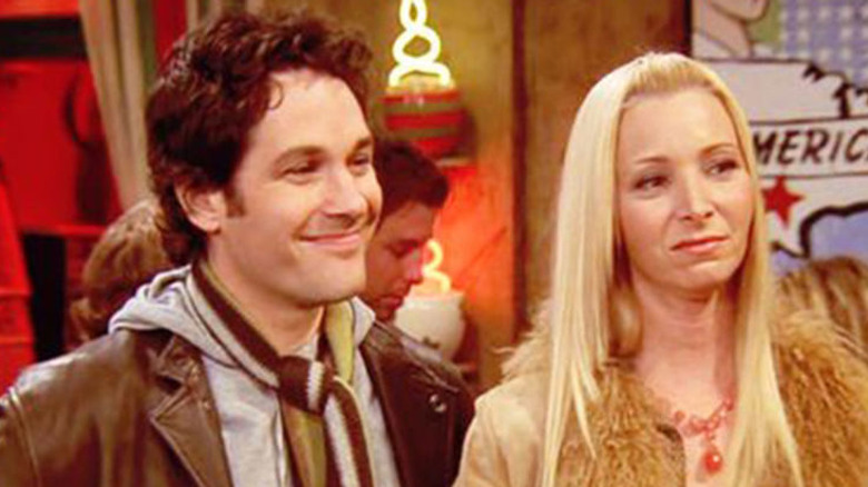 Phoebe Buffay and Mike Hannigan
