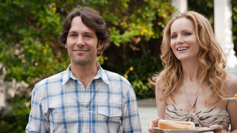 Leslie Mann and Paul Rudd in This Is 40