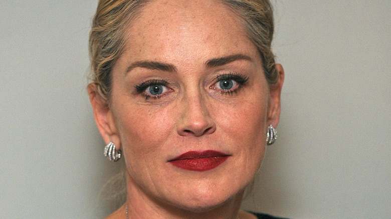 Sharon Stone serious