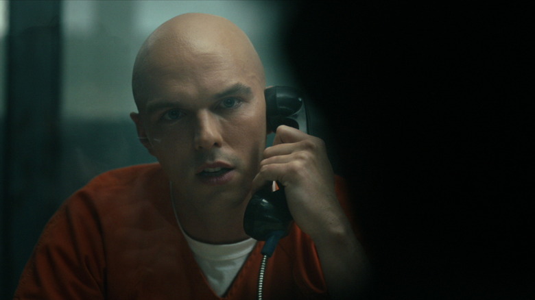 Lex Luthor talking through the phone on "Peacemaker" (2022-present)