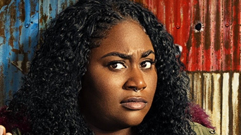 Leota Adebayo on the "Peacemaker" poster: Danielle Brooks 