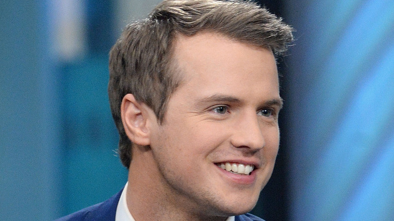 Freddie Stroma smiling