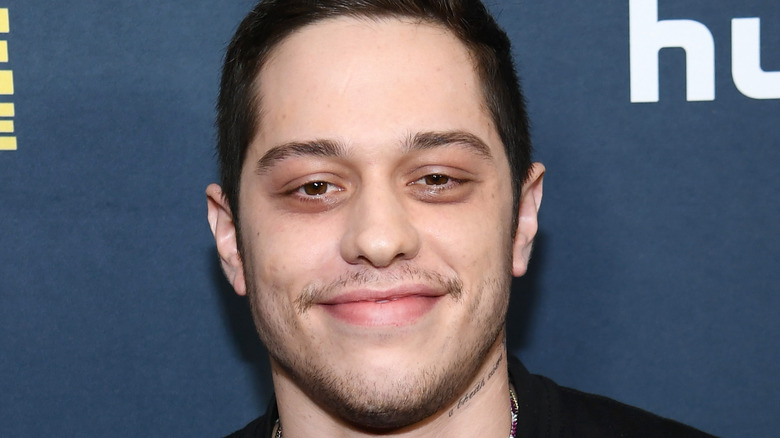 Pete Davidson smiling