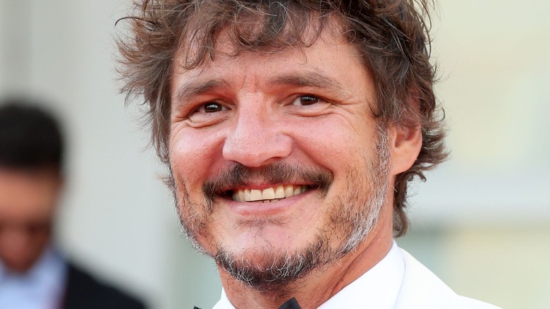 Pedro Pascal smiling