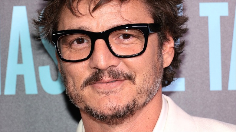 Pedro Pascal smiling for pictures