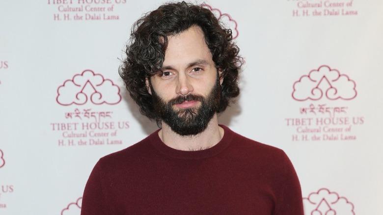 Penn Badgley at benefit gala