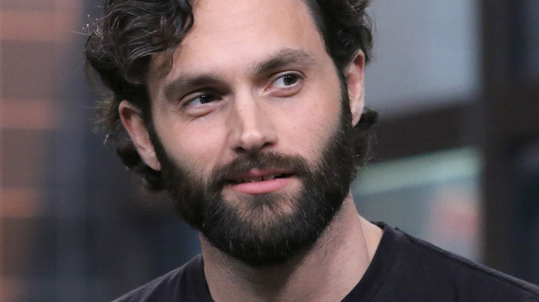 Penn Badgley smiling