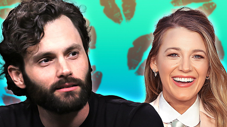 Penn Badgley Blake Lively