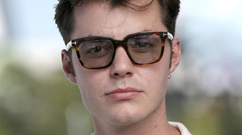 Jack Bannon in glasses