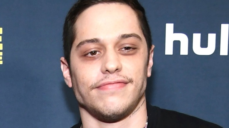 Pete Davidson Face Smirk