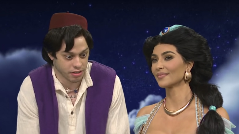 Aladdin and Kim Kardashian as Jasmine