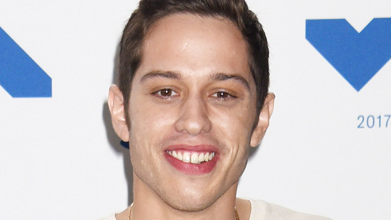 Pete Davidson smiling