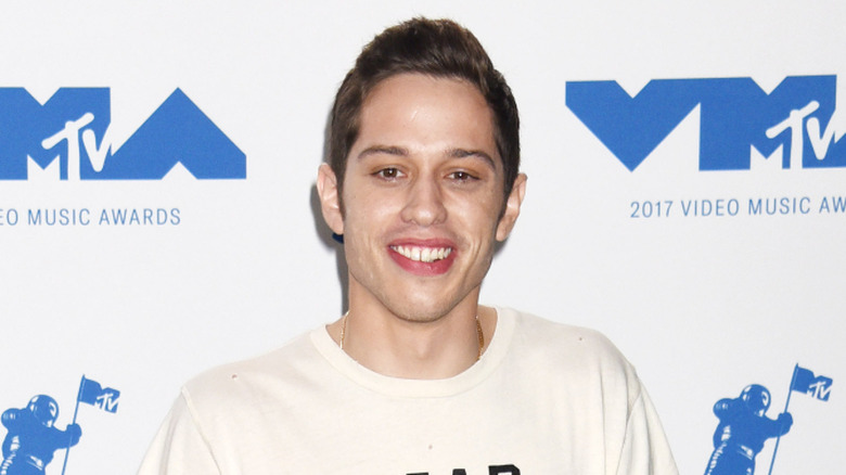 Pete Davidson smiling