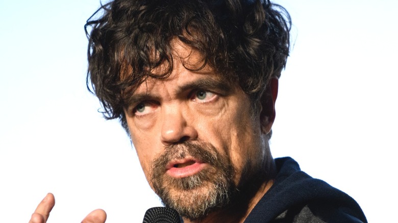 Peter Dinklage Face Microphone